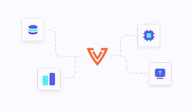 An overview of the Venafi showcasing multiple icons, highlighting its functionalities as a Managed Services Provider (MSP).